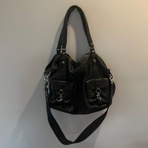 Vanessa Bruno Bag - slouchy black genuine leather - athé